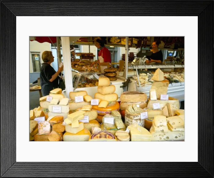 Framed Print : Austrian Alps are also famous for cheese, Salzburg, Austria, Europe Framed Print : Austrian Alps are also famous for cheese, Salzburg, Austria, Europe