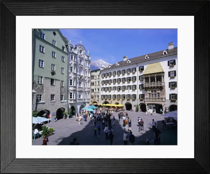 Framed Print : Goldenes Dachl (Golden Roof) in town centre, Innsbruck, Tirol (Tyrol), Austria, Europe Framed Print : Goldenes Dachl (Golden Roof) in town centre, Innsbruck, Tirol (Tyrol), Austria, Europe