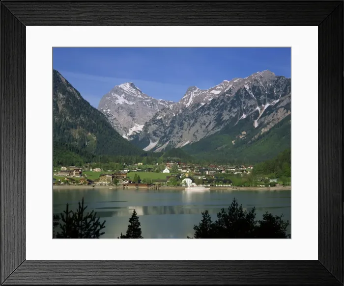 Framed Print : Pertisau, Lake Achensee, Tirol, Austria, Europe Framed Print : Pertisau, Lake Achensee, Tirol, Austria, Europe