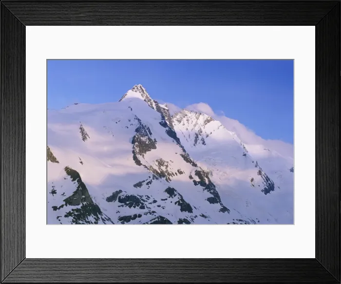 Framed Print : Grossglockner, Hohe Tauern National Park region, Tirol (Tyrol) Austria, Europe Framed Print : Grossglockner, Hohe Tauern National Park region, Tirol (Tyrol) Austria, Europe