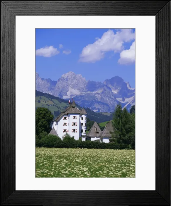 Framed Print : Munichau Castle, near Kitzbuhel, Tirol (Tyrol), Austria, Europe Framed Print : Munichau Castle, near Kitzbuhel, Tirol (Tyrol), Austria, Europe