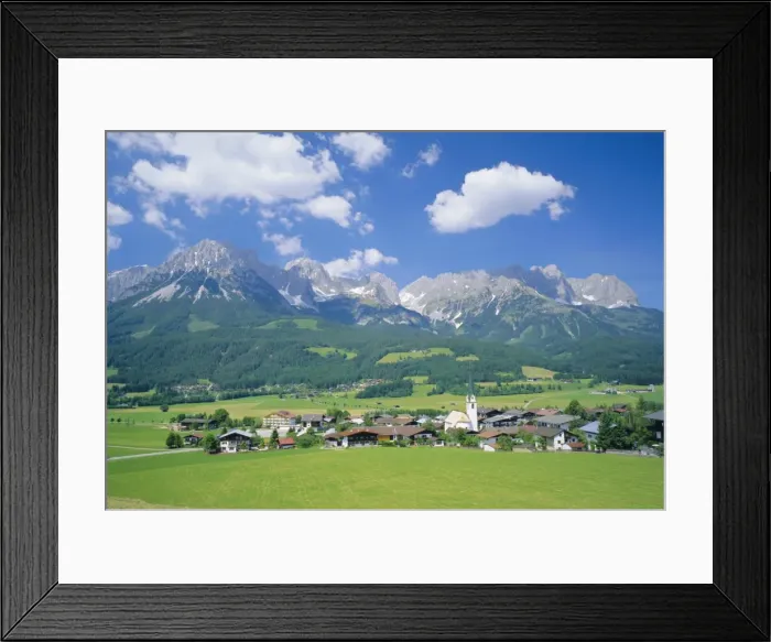 Framed Print : Ellmau, Tyrol, Austria Framed Print : Ellmau, Tyrol, Austria