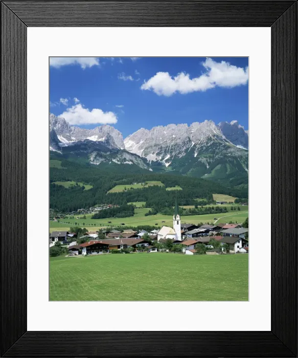 Framed Print : Ellmau, Tyrol (Tirol), Austria, Europe Framed Print : Ellmau, Tyrol (Tirol), Austria, Europe