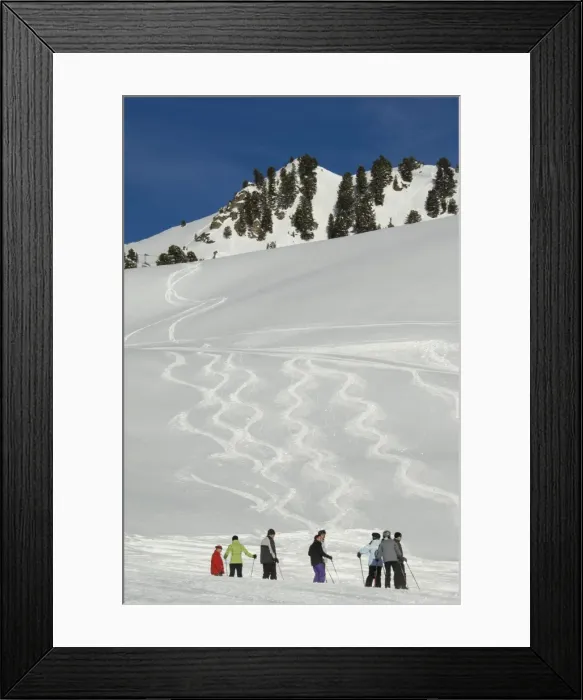 Framed Print : Powder skiing, Mayrhofen ski resort, Zillertal Valley, Austrian Tyrol, Austria, Europe Framed Print : Powder skiing, Mayrhofen ski resort, Zillertal Valley, Austrian Tyrol, Austria, Europe