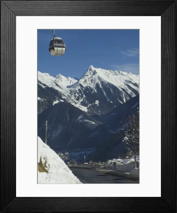 Framed Print : Cable car, Mayrhofen ski resort, Zillertal Valley, Austrian Tyrol, Austria, Europe Framed Print : Cable car, Mayrhofen ski resort, Zillertal Valley, Austrian Tyrol, Austria, Europe