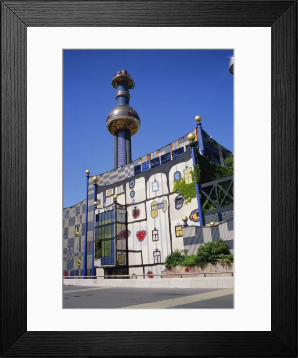 Framed Print : Schottenring District 20, modernist, Vienna, Austria Framed Print : Schottenring District 20, modernist, Vienna, Austria