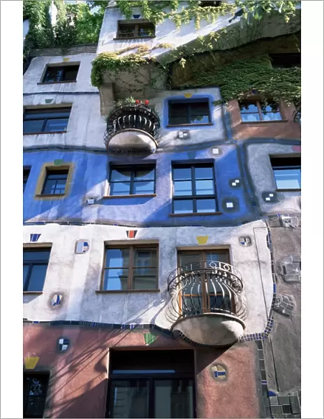 The Hundertwasser House, Vienna, Austria, Europe