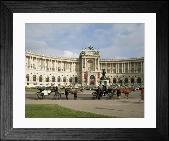 Framed Print : Heldenplatz, New Hofburg, Vienna, Austria, Europe Framed Print : Heldenplatz, New Hofburg, Vienna, Austria, Europe