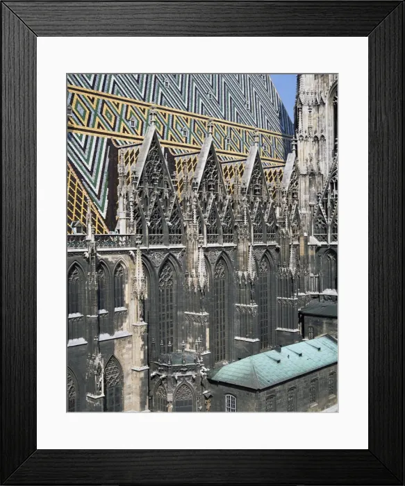 Framed Print : Stephansdom (Cathedral of St. Stephen), Vienna, Austria, Europe Framed Print : Stephansdom (Cathedral of St. Stephen), Vienna, Austria, Europe