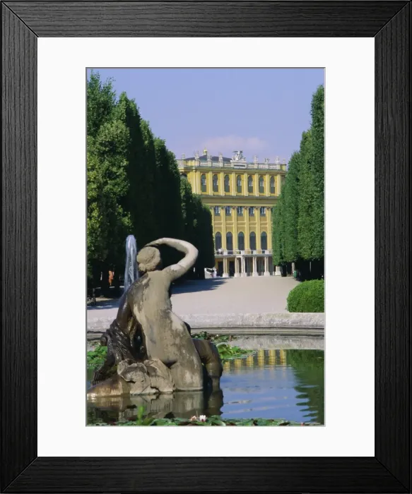 Framed Print : Naiad fountain, Schonbrunn, UNESCO World Heritage Site, Vienna, Austria, Europe Framed Print : Naiad fountain, Schonbrunn, UNESCO World Heritage Site, Vienna, Austria, Europe