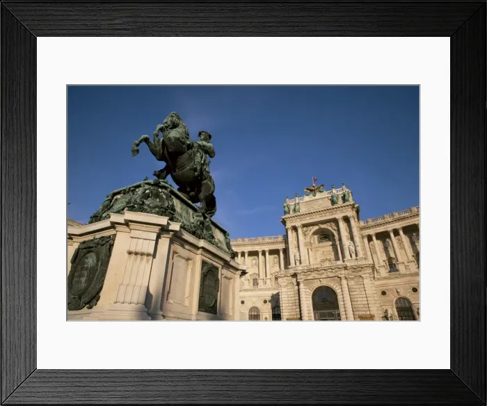 Framed Print : Memorial to Prince Eugene, Hofburg, Vienna, Austria, Europe Framed Print : Memorial to Prince Eugene, Hofburg, Vienna, Austria, Europe