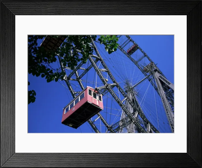 Framed Print : Big Wheel (Riesenrad), Prater, Vienna, Austria, Europe Framed Print : Big Wheel (Riesenrad), Prater, Vienna, Austria, Europe