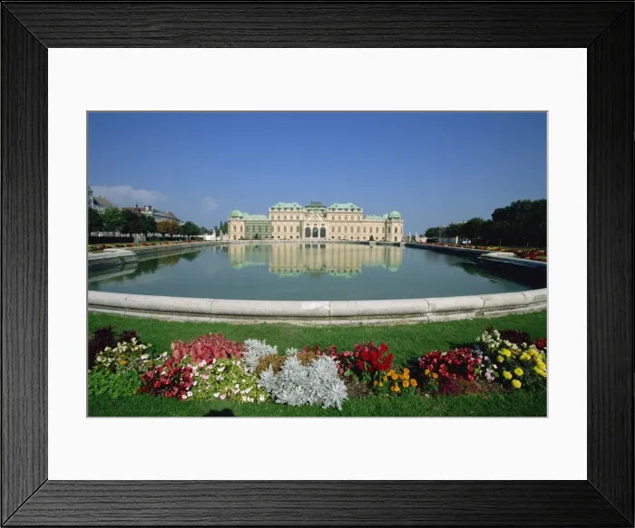 Framed Print : Belvedere, Vienna, Austria, Europe Framed Print : Belvedere, Vienna, Austria, Europe