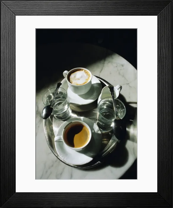 Framed Print : Coffee, Vienna, Austria Framed Print : Coffee, Vienna, Austria