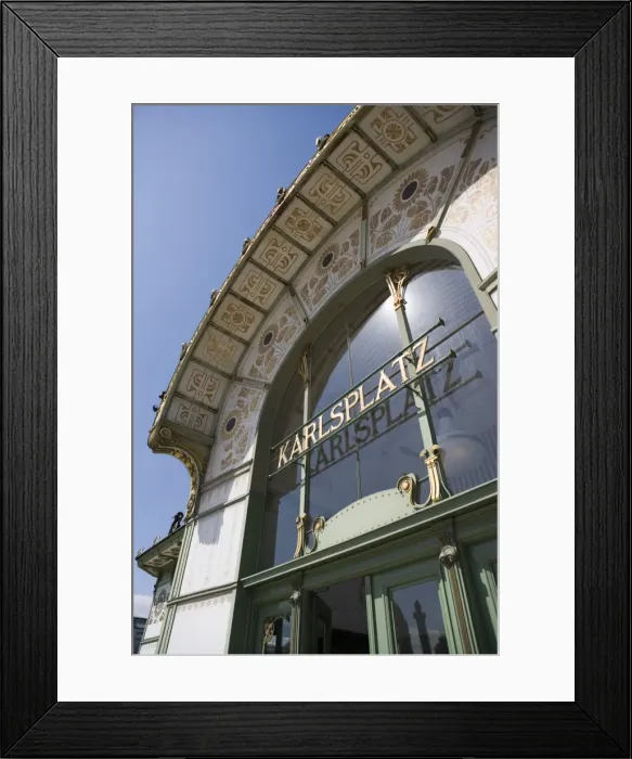 Framed Print : Karlsplatz Art Deco Metro Station, Vienna, Austria, Europe Framed Print : Karlsplatz Art Deco Metro Station, Vienna, Austria, Europe