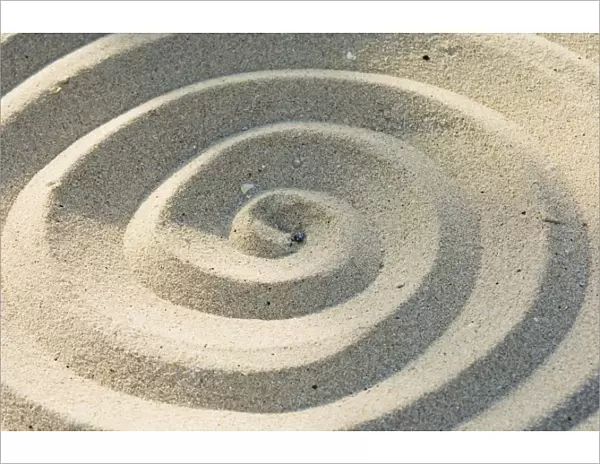 Sand spirals