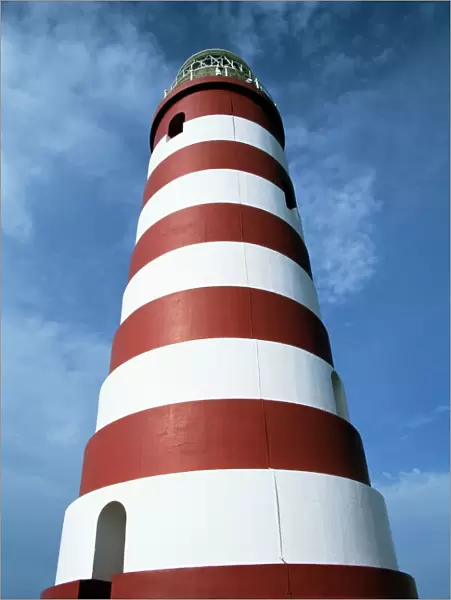 Lighthouse, Hopetown, Abaco, Bahamas, West Indies, Central America