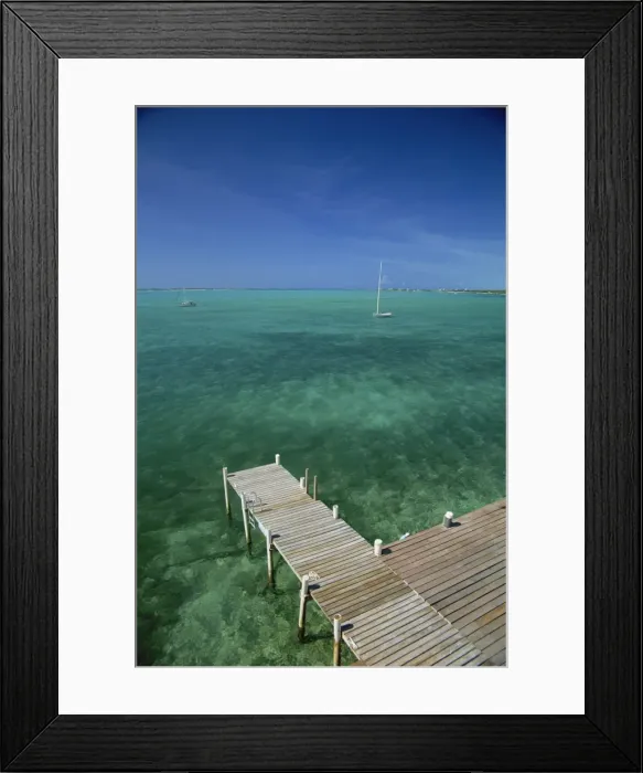 Framed Print : Near Georgetown, Exuma, Bahamas, Central America