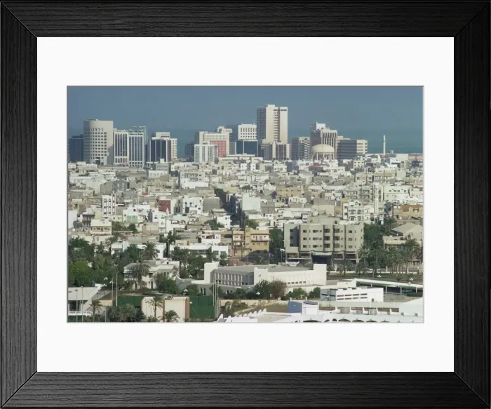 Framed Print : Aerial view over the Diplomatic Quarter, Bahrain, Middle East Framed Print : Aerial view over the Diplomatic Quarter, Bahrain, Middle East