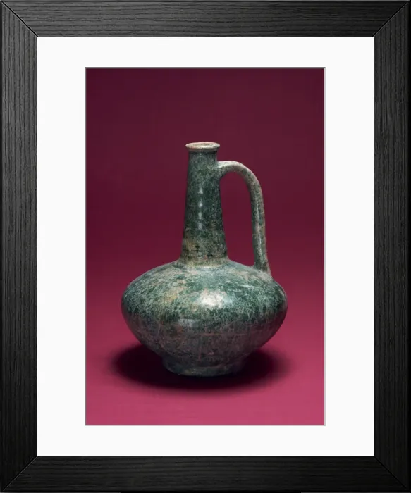 Framed Print : Hellenist flask dating from between 200 and 300 AD, New National Museum Framed Print : Hellenist flask dating from between 200 and 300 AD, New National Museum