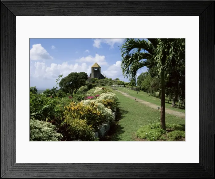 Framed Print : Gun Hill Signal Station, Barbados, West Indies, Caribbean, Central America Framed Print : Gun Hill Signal Station, Barbados, West Indies, Caribbean, Central America