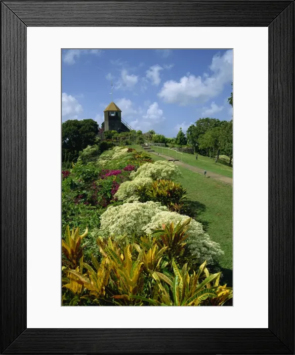Framed Print : Gun Hill Signal Station, Barbados, West Indies, Caribbean, Central America Framed Print : Gun Hill Signal Station, Barbados, West Indies, Caribbean, Central America