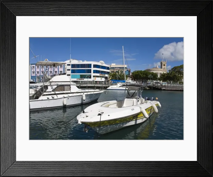 Framed Print : Boats at the Careenage, Bridgetown, Barbados, West Indies, Caribbean, Central America Framed Print : Boats at the Careenage, Bridgetown, Barbados, West Indies, Caribbean, Central America