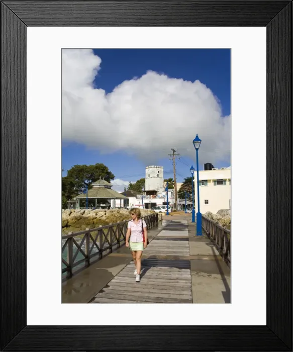 Framed Print : Speightstown Pier, St. Peters Parish, Barbados, West Indies, Caribbean Framed Print : Speightstown Pier, St. Peters Parish, Barbados, West Indies, Caribbean