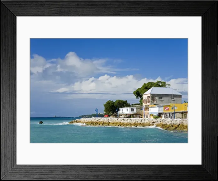 Framed Print : Speightstown waterfront, St. Peters Parish, Barbados, West Indies Framed Print : Speightstown waterfront, St. Peters Parish, Barbados, West Indies
