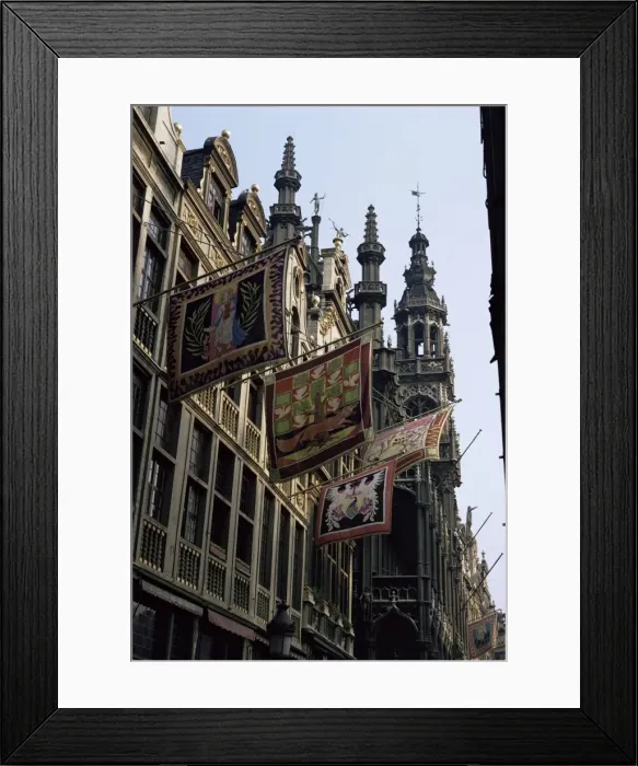 Framed Print : Maison du Roi, Brussels, Belgium, Europe Framed Print : Maison du Roi, Brussels, Belgium, Europe