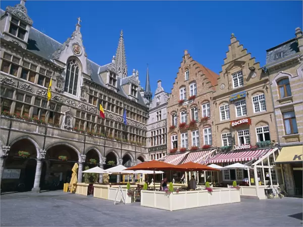 Main Town Square, Ypres, Belgium, Europe