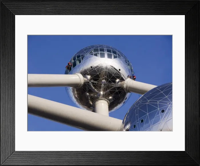 Framed Print : The Atomium, symbol of the 1958 Brussels Worlds Fair and now an iconic symbol of the city Framed Print : The Atomium, symbol of the 1958 Brussels Worlds Fair and now an iconic symbol of the city