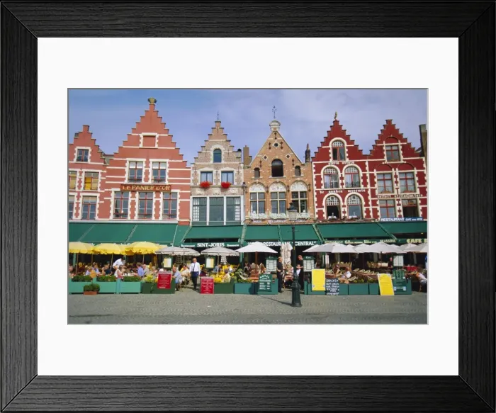 Framed Print : The Markt, Bruges, Belgium Framed Print : The Markt, Bruges, Belgium