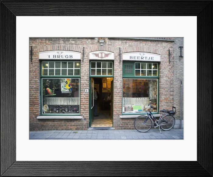 Framed Print : t Brugs Beertje, Bar, Bruges, Belgium, Europe Framed Print : t Brugs Beertje, Bar, Bruges, Belgium, Europe