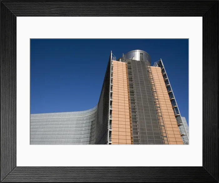 Framed Print : Berlaymont Building, European Commission, Brussels, Belgium, Europe Framed Print : Berlaymont Building, European Commission, Brussels, Belgium, Europe