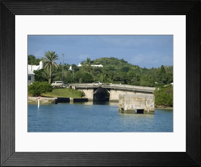 Framed Print : The smallest drawbridge in the world, Somerset, Bermuda, Atlantic Ocean, Central America Framed Print : The smallest drawbridge in the world, Somerset, Bermuda, Atlantic Ocean, Central America