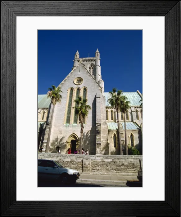 Framed Print : Cathedral of the Most Holy Trinity, Hamilton, Bermuda, Central America