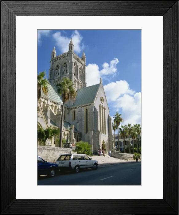 Framed Print : Cathedral of the Most Holy Trinity, Hamilton, Bermuda, Central America Framed Print : Cathedral of the Most Holy Trinity, Hamilton, Bermuda, Central America