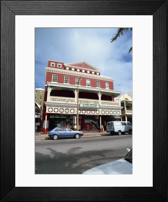 Framed Print : Hamilton, Bermuda, Atlantic Ocean, Central America Framed Print : Hamilton, Bermuda, Atlantic Ocean, Central America