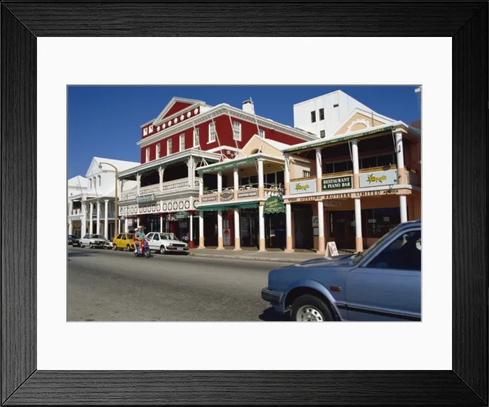 Framed Print : Hamilton, Bermuda, Atlantic Ocean, Central America Framed Print : Hamilton, Bermuda, Atlantic Ocean, Central America