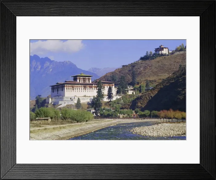 Framed Print : Dzong (monastery), Paro, Bhutan, Himalayas, Asia Framed Print : Dzong (monastery), Paro, Bhutan, Himalayas, Asia
