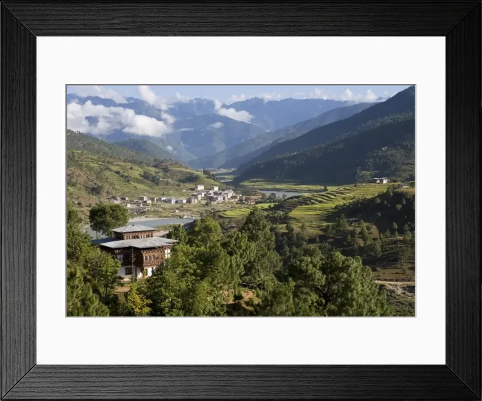 Framed Print : Punakha, Bhutan, Himalayas, Asia Framed Print : Punakha, Bhutan, Himalayas, Asia