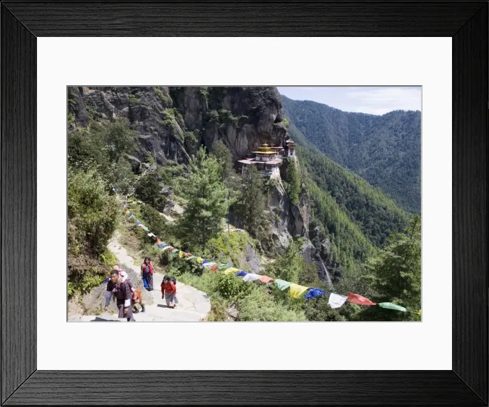 Framed Print : Taktshang Goemba (Tigers nest) Monastery, Paro, Bhutan, Asia Framed Print : Taktshang Goemba (Tigers nest) Monastery, Paro, Bhutan, Asia