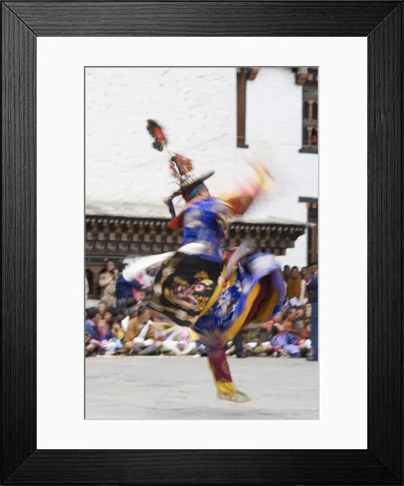 Framed Print : Buddhist festival (Tsechu), Trashi Chhoe Dzong, Thimphu, Bhutan, Asia Framed Print : Buddhist festival (Tsechu), Trashi Chhoe Dzong, Thimphu, Bhutan, Asia