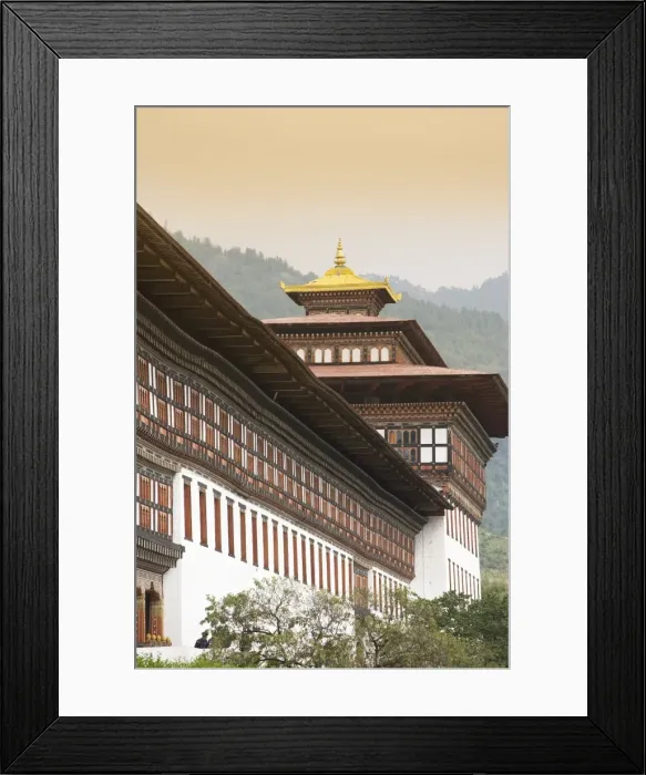 Framed Print : Trashi Chhoe Dzong, Thimphu, Bhutan, Asia Framed Print : Trashi Chhoe Dzong, Thimphu, Bhutan, Asia