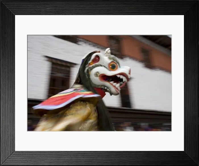 Framed Print : Buddhist festival (Tsechu), Trashi Chhoe Dzong, Thimphu, Bhutan, Asia Framed Print : Buddhist festival (Tsechu), Trashi Chhoe Dzong, Thimphu, Bhutan, Asia