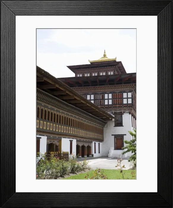 Framed Print : Trashi Chhoe Dzong, Thimphu, Bhutan, Asia Framed Print : Trashi Chhoe Dzong, Thimphu, Bhutan, Asia