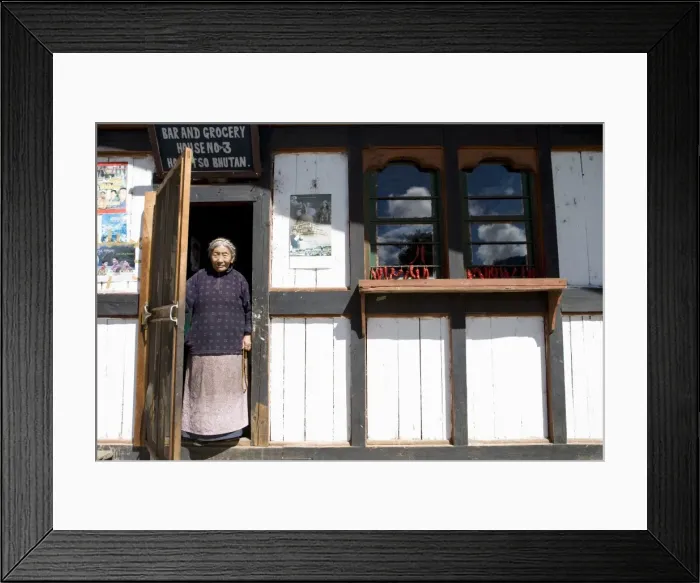 Framed Print : Paro, Bhutan, Asia Framed Print : Paro, Bhutan, Asia