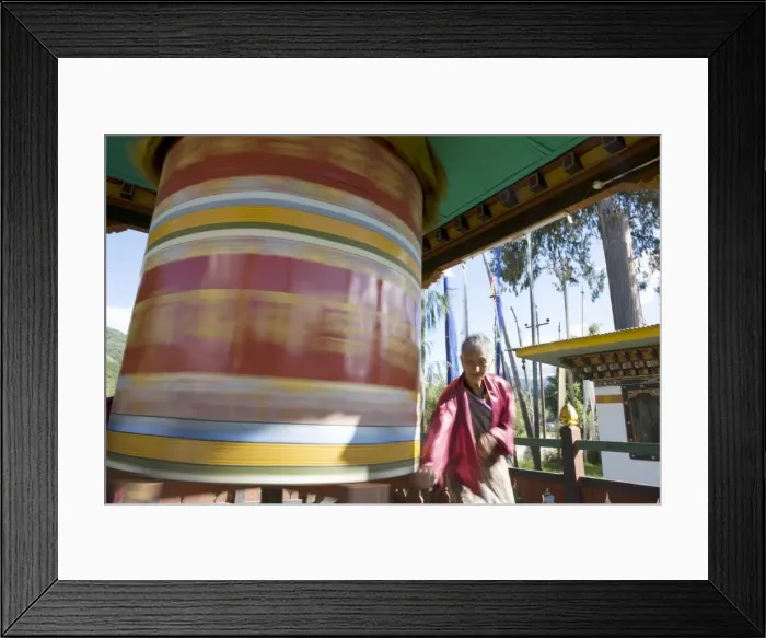 Framed Print : Paro, Bhutan, Asia Framed Print : Paro, Bhutan, Asia