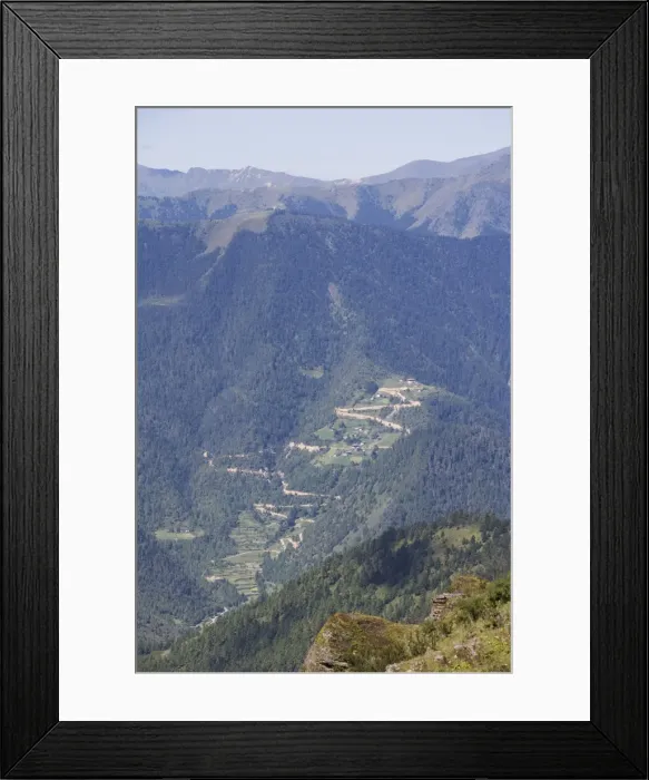 Framed Print : Haa Valley, Bhutan, Himalayas, Asia Framed Print : Haa Valley, Bhutan, Himalayas, Asia